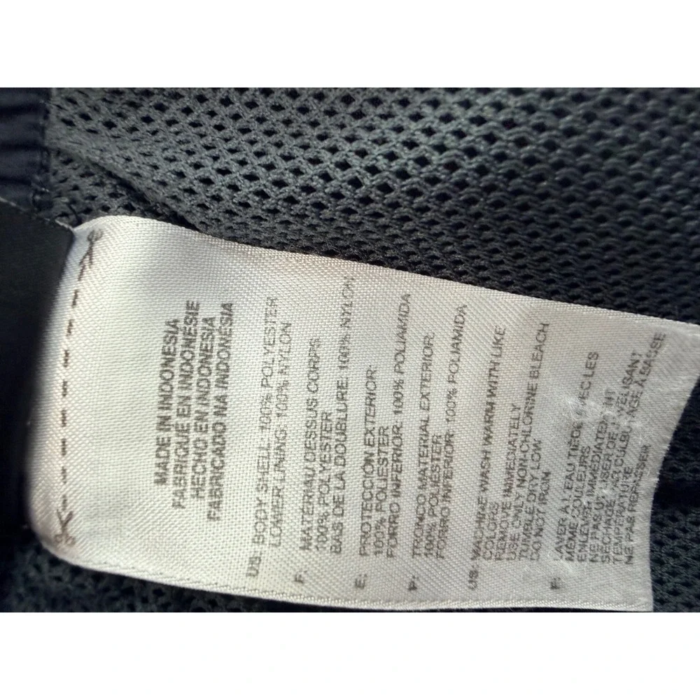 Adidas Mens Track Pants Black Red Stripe Mesh Lined Ankle Zip Large